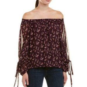 MISA Los Angeles Off Shoulder Adeli Blouse Sz S